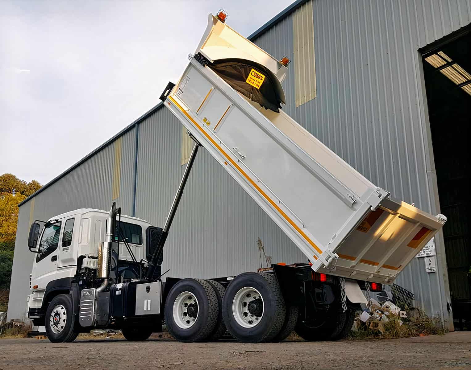 Tipper Truck Body manufactured at Berry Howe